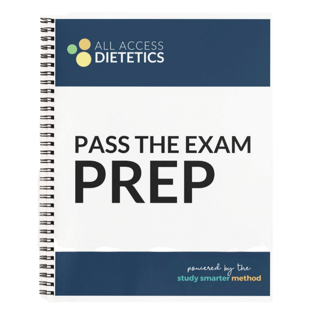 Pass The Exam Prep All Access Dietetics